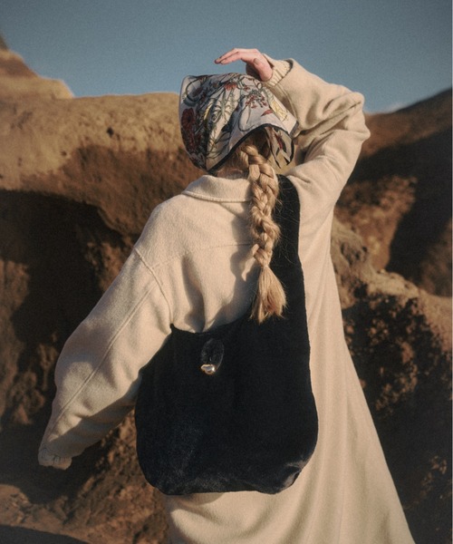 nunela（ヌネラ）の「Fur shoulder bag【No.3】（ショルダーバッグ・レディース・ブラウン/ナチュラル/ブラック・FREE）」の16枚目の写真