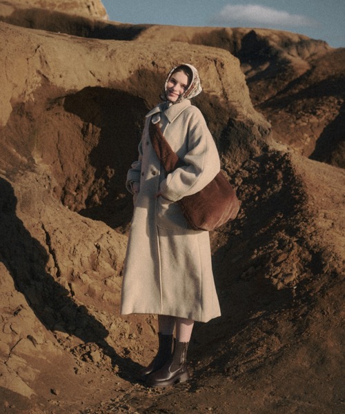 nunela（ヌネラ）の「Fur shoulder bag【No.3】（ショルダーバッグ・レディース・ブラウン/ナチュラル/ブラック・FREE）」の11枚目の写真