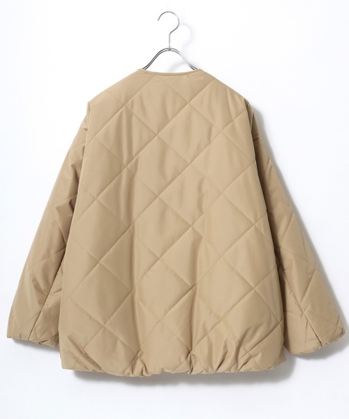 春秋 キルティング ワンポイントロゴ ジャケット 2色 ストリート セール】2024AW LOGOS/ロゴス 防風 保温 撥水 薄中綿 ダイヤ