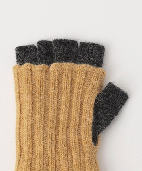 BEAUTY&YOUTH UNITED ARROWS（ビューティーアンドユースユナイテッドアローズ）の「【別注】 ＜SANTACANA＞ フィンガーレス グローブ（手袋・メンズ・マスタード/モカ/グレー・FREE）」の10枚目の写真