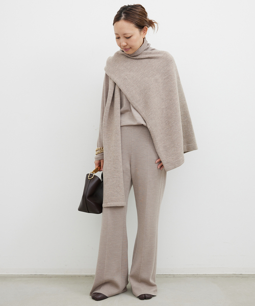 【美品】Deuxieme Classe refindパンツ ベージュ 36 Deuxieme Classe（ドゥーズィエムクラス）の「*refind パンツ