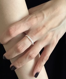 whoseA（フーシー）の「【silver925】Extend Ring1/エクステンド チェーンリング（リング）」