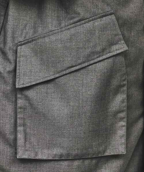 tk.TAKEO KIKUCHI(ティーケータケオキクチ)の「◆【ライナー付】モッズコート(モッズコート・メンズ・ブラック/グレー系4・02/03)」の13枚目の写真