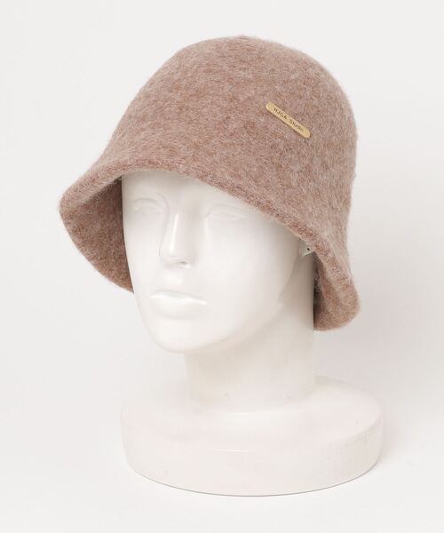 【ANTEPRIMA】バックル付きバスククロッシェ ハット 帽子 ANTEPRIMA】バックル付きバスククロッシェ ハット 帽子