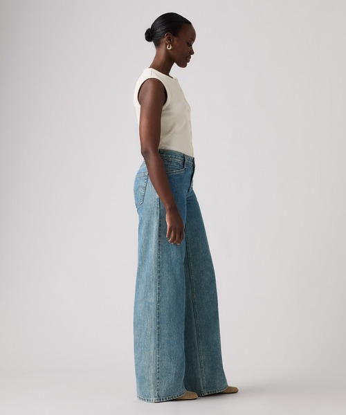 Levi's(リーバイス)の「Levi's/リーバイス '94 BAGGY WIDE LEG TAKE CHANCE(デニムパンツ・レディース・インディゴブルー/ライトインディゴブルー/ブラック・28inch/27inch/26inch/25inch/24inch/23inch)」の5枚目の写真