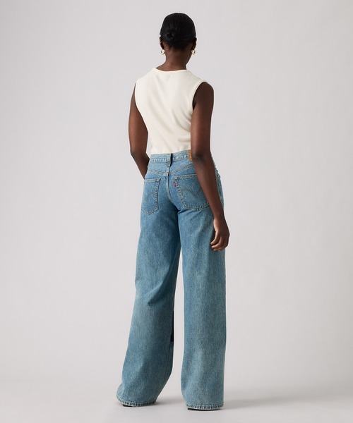 Levi's(リーバイス)の「Levi's/リーバイス '94 BAGGY WIDE LEG TAKE CHANCE(デニムパンツ・レディース・インディゴブルー/ライトインディゴブルー/ブラック・28inch/27inch/26inch/25inch/24inch/23inch)」の6枚目の写真