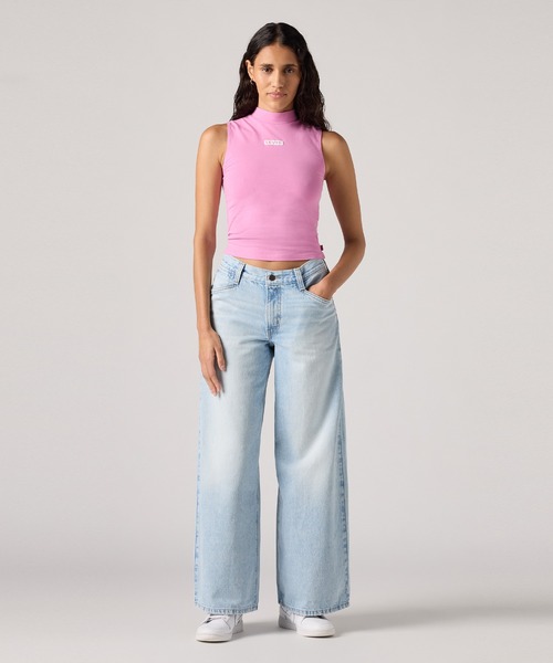 Levi's(リーバイス)の「Levi's/リーバイス '94 BAGGY WIDE LEG TAKE CHANCE(デニムパンツ・レディース・インディゴブルー/ライトインディゴブルー/ブラック・28inch/27inch/26inch/25inch/24inch/23inch)」の10枚目の写真