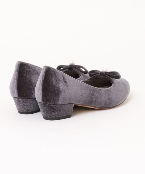 JELLY BEANS(ジェリービーンズ)の「パールリボンポインテッドトゥパンプス【Made in Japan】(113-45111)JELLY BEANS(ジェリービーンズ)(パンプス・レディース・ワイン/ブラック/グレー・22.5/24.5/23.5/23/24)」の19枚目の写真
