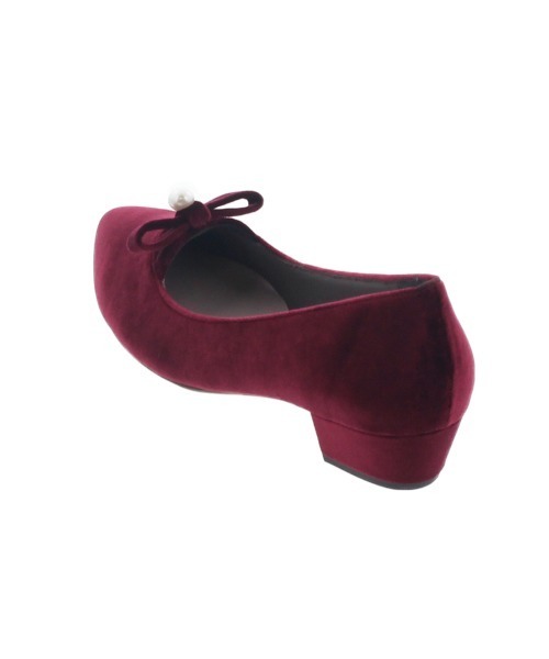 JELLY BEANS(ジェリービーンズ)の「パールリボンポインテッドトゥパンプス【Made in Japan】(113-45111)JELLY BEANS(ジェリービーンズ)(パンプス・レディース・ワイン/ブラック/グレー・22.5/24.5/23.5/23/24)」の8枚目の写真