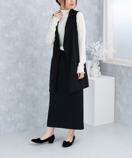 JELLY BEANS(ジェリービーンズ)の「パールリボンポインテッドトゥパンプス【Made in Japan】(113-45111)JELLY BEANS(ジェリービーンズ)(パンプス・レディース・ワイン/ブラック/グレー・22.5/24.5/23.5/23/24)」の13枚目の写真