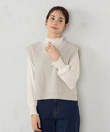 コムデギャルソン 黒ベスト レディース コムデギャルソンオム24SS ナイロンジップアップベスト style