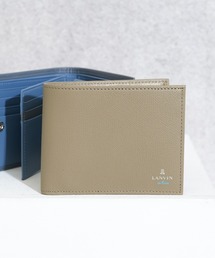 LANVIN en Bleu（ランバンオンブルー）の「【LANVIN en Bleu/ランバン オン ブルー】 デクスター ベラ付き 二つ折り財布（財布）」