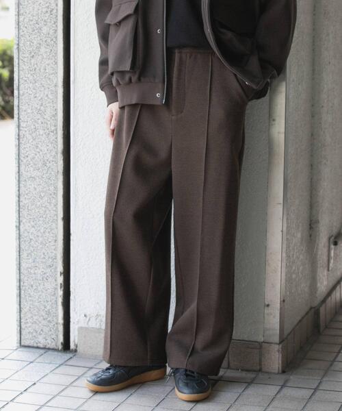 セール】メルトンライクワイドパンツ（その他パンツ）｜SENSE OF PLACE
