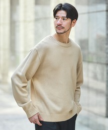 SPU | アクリル5Gウォッシャブル長袖ニット(ニット/セーター)