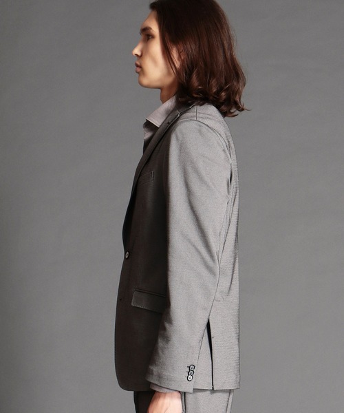 MONSIEUR NICOLE（ムッシュニコル）の「ダブルジャージモクロディセットアップジャケット（テーラードジャケット・メンズ・グレー・LARGE）」の11枚目の写真