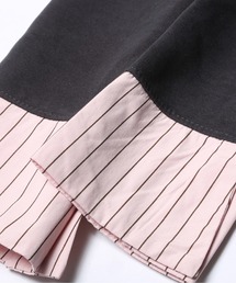 LA POMME petit（ラポミ・プチ）の「パッチワークプレッピープリーツ