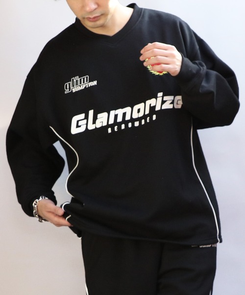 ８(eight)（エイト）の「ユニフォームデザインスウェット(セットアップ可能)（スウェット・メンズ・アッシュグレー/ブラック/ワインレッド・MEDIUM/LARGE）」の2枚目の写真