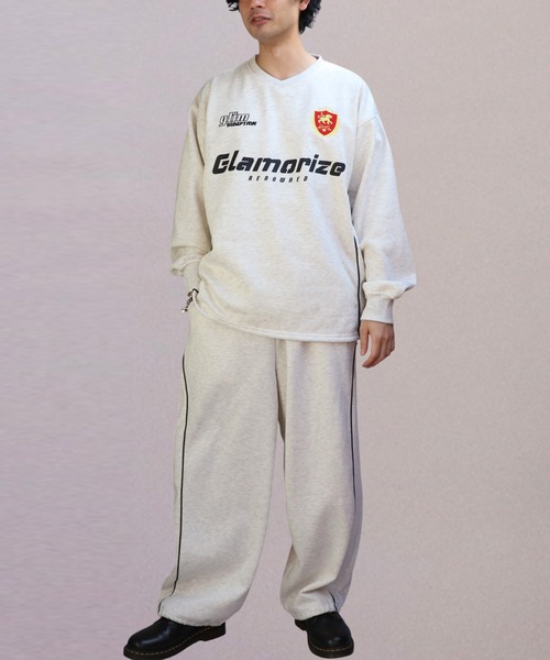 ８(eight)（エイト）の「ユニフォームデザインスウェット(セットアップ可能)（スウェット・メンズ・アッシュグレー/ブラック/ワインレッド・MEDIUM/LARGE）」の18枚目の写真