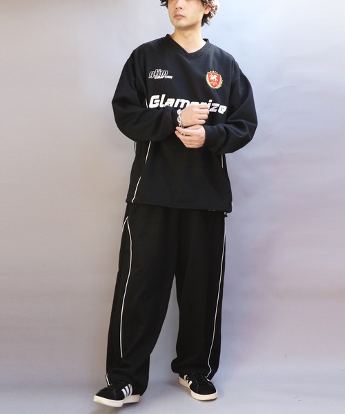 ８(eight)（エイト）の「ユニフォームデザインスウェット(セットアップ可能)（スウェット・メンズ・アッシュグレー/ブラック/ワインレッド・MEDIUM/LARGE）」の8枚目の写真