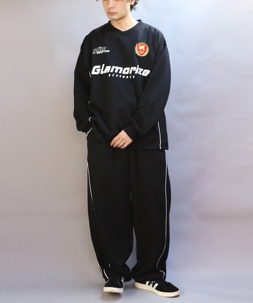 ８(eight)（エイト）の「ユニフォームデザインスウェット(セットアップ可能)（スウェット・メンズ・アッシュグレー/ブラック/ワインレッド・MEDIUM/LARGE）」の12枚目の写真