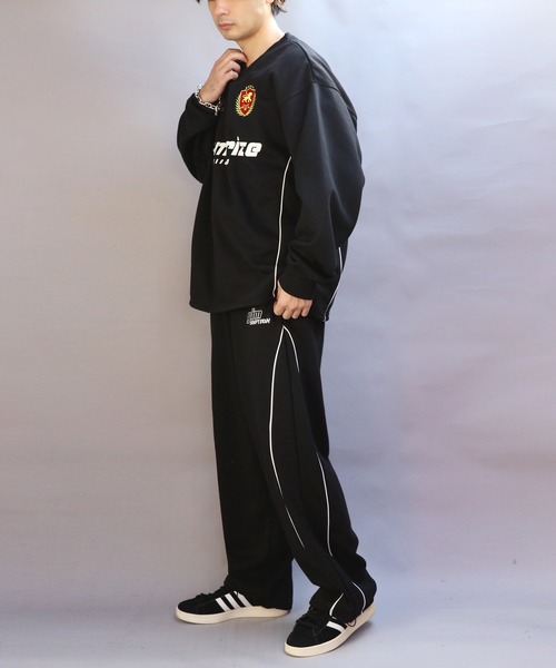 ８(eight)（エイト）の「ユニフォームデザインスウェット(セットアップ可能)（スウェット・メンズ・アッシュグレー/ブラック/ワインレッド・MEDIUM/LARGE）」の14枚目の写真