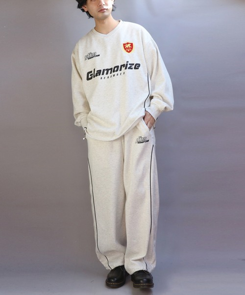 ８(eight)（エイト）の「ユニフォームデザインスウェット(セットアップ可能)（スウェット・メンズ・アッシュグレー/ブラック/ワインレッド・MEDIUM/LARGE）」の20枚目の写真