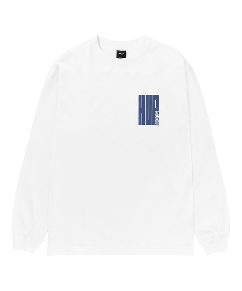 HUF(ハフ)の「BIG BLOCK LS TEE(Tシャツ/カットソー・メンズ・ブラック/ホワイト/ブルー系その他/アッシュグレー・LARGE/MEDIUM/SMALL/X-SMALL/XX-LARGE/X-LARGE)」の5枚目の写真