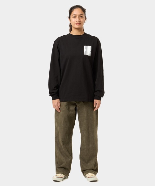 HUF(ハフ)の「BIG BLOCK LS TEE(Tシャツ/カットソー・メンズ・ブラック/ホワイト/ブルー系その他/アッシュグレー・LARGE/MEDIUM/SMALL/X-SMALL/XX-LARGE/X-LARGE)」の19枚目の写真