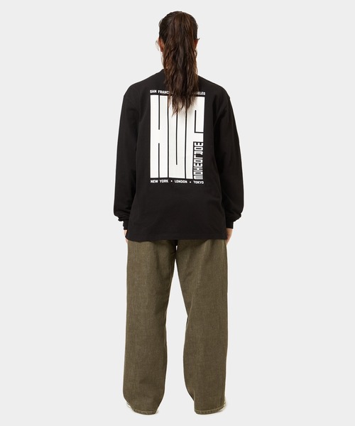 HUF(ハフ)の「BIG BLOCK LS TEE(Tシャツ/カットソー・メンズ・ブラック/ホワイト/ブルー系その他/アッシュグレー・LARGE/MEDIUM/SMALL/X-SMALL/XX-LARGE/X-LARGE)」の20枚目の写真