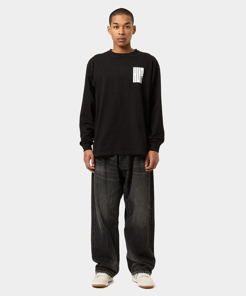 HUF(ハフ)の「BIG BLOCK LS TEE(Tシャツ/カットソー・メンズ・ブラック/ホワイト/ブルー系その他/アッシュグレー・LARGE/MEDIUM/SMALL/X-SMALL/XX-LARGE/X-LARGE)」の17枚目の写真