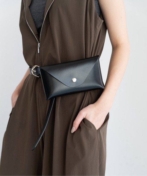 レザーベルトポーチ【本革】（ベルト）｜hwyl（ヒュイル）の