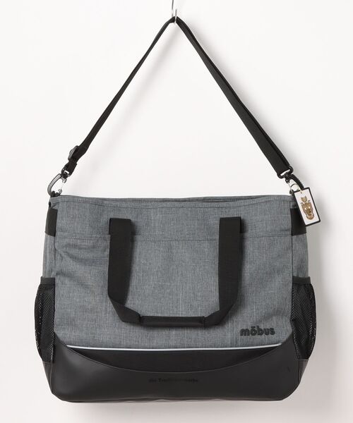 mobus(モーブス)の「【mobus/モーブス】 トートショルダーバッグ(ショルダーバッグ・メンズ・ネイビー/グレー・FREE)」の2枚目の写真