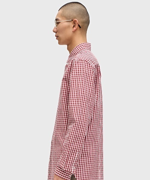 セール】Gingham Shirt／ギンガムシャツ（シャツ/ブラウス