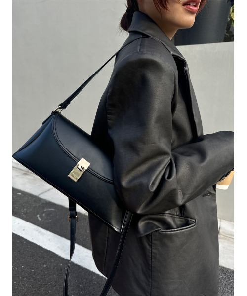 THROW by SLY フェイクレザー ボクシーJK THROW by SLY ジャケット テーラードジャケット F/LEATHER BOXY