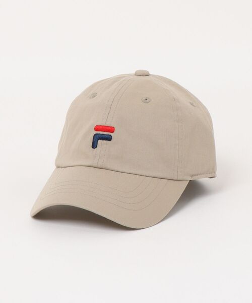 FILA（フィラ）の「FILA/フィラ FLU OC TWILL CAP キッズ キャップ 251013613（キャップ・キッズ・ホワイト/ネイビー/ベージュ・FREE）」の3枚目の写真