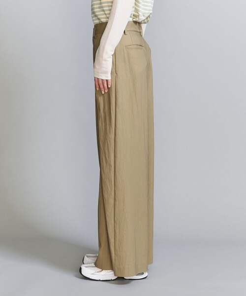 BEAUTY&YOUTH UNITED ARROWS(ビューティーアンドユースユナイテッドアローズ)の「セルロースナイロン インタック パンツ(スラックス・レディース・ダークグレー/オリーブ・L/M/S/XS)」の11枚目の写真