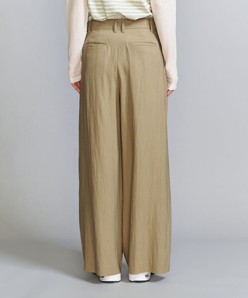 BEAUTY&YOUTH UNITED ARROWS(ビューティーアンドユースユナイテッドアローズ)の「セルロースナイロン インタック パンツ(スラックス・レディース・ダークグレー/オリーブ・L/M/S/XS)」の12枚目の写真