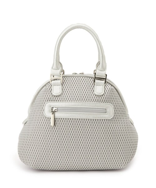 Reflect（リフレクト）の「【夏SALE／ショルダー付き】キレイめメッシュバッグ（ショルダーバッグ・レディース・シルバー/ブラック・00）」の4枚目の写真