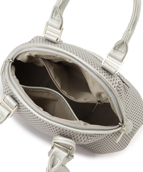 Reflect（リフレクト）の「【夏SALE／ショルダー付き】キレイめメッシュバッグ（ショルダーバッグ・レディース・シルバー/ブラック・00）」の7枚目の写真