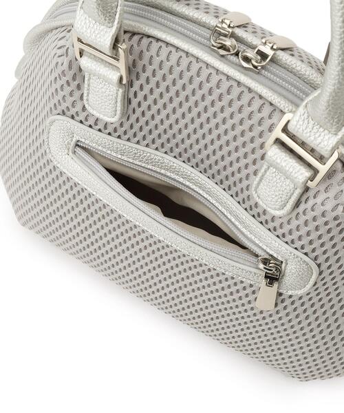 Reflect（リフレクト）の「【夏SALE／ショルダー付き】キレイめメッシュバッグ（ショルダーバッグ・レディース・シルバー/ブラック・00）」の9枚目の写真