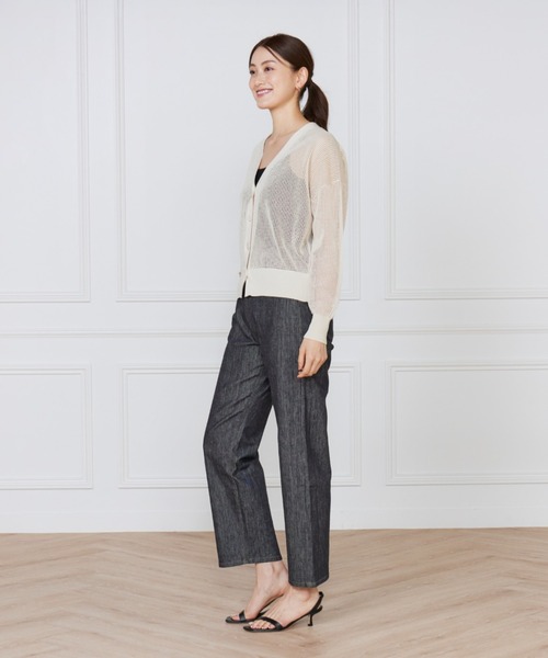 ボトムス　PRISTINE デニムストレートパンツ《SUVIN DENIM》（デニムパンツ）｜I.T.'S