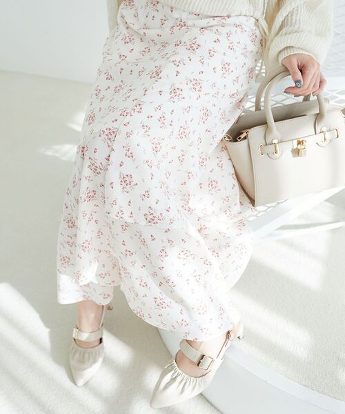 MAJESTIC LEGON(マジェスティックレゴン)の「ランダムティアードスカート(スカート・レディース・ブラック/レッド系その他2/グリーン系その他・MEDIUM)」の8枚目の写真