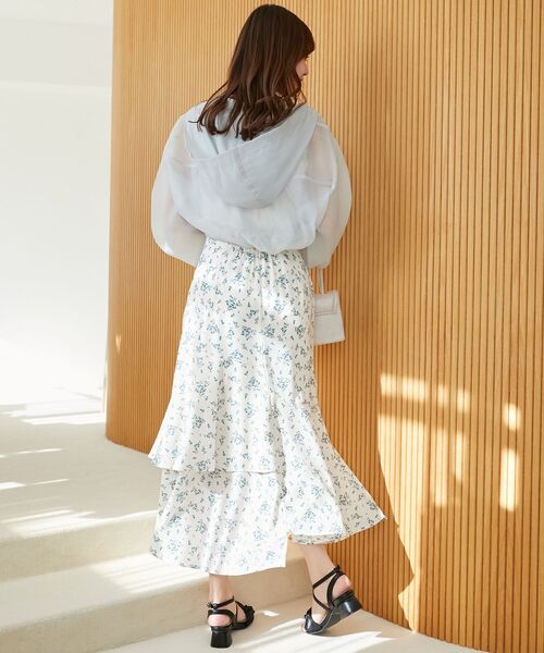 MAJESTIC LEGON(マジェスティックレゴン)の「ランダムティアードスカート(スカート・レディース・ブラック/レッド系その他2/グリーン系その他・MEDIUM)」の13枚目の写真