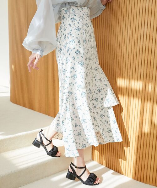 MAJESTIC LEGON(マジェスティックレゴン)の「ランダムティアードスカート(スカート・レディース・ブラック/レッド系その他2/グリーン系その他・MEDIUM)」の15枚目の写真