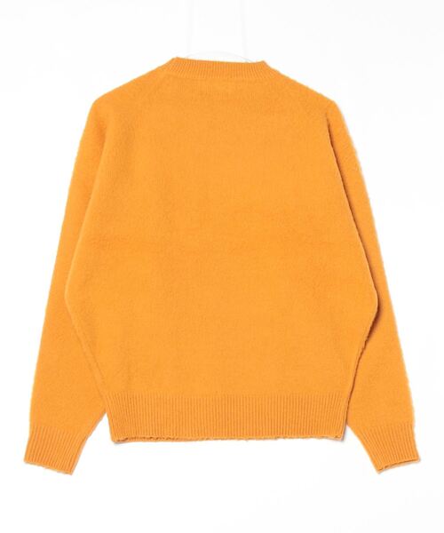 EVCON(エビコン)の「【EVCON】エビコン SHAGGY CREW NECK KNIT(ニット/セーター・メンズ・マスタード・1/3)」の3枚目の写真