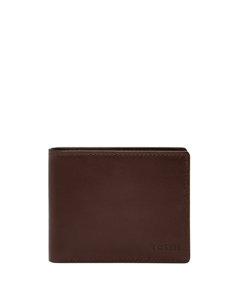 フォッシル 二つ折り財布 メンズ レザー ブラウン ML4703201（財布