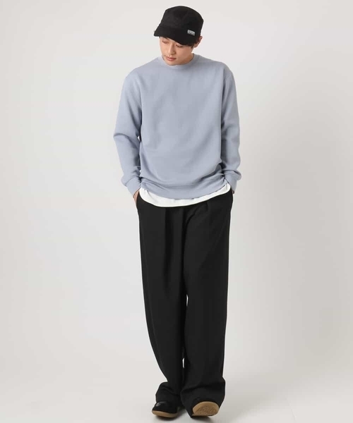 a.v.v(アーヴェヴェ)の「【シワになりにくい】リライト1 オーバーパンツ(その他パンツ・メンズ・ブラック・48/46)」の4枚目の写真