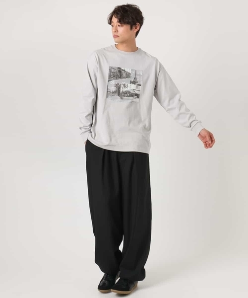 a.v.v(アーヴェヴェ)の「【シワになりにくい】リライト1 オーバーパンツ(その他パンツ・メンズ・ブラック・48/46)」の12枚目の写真