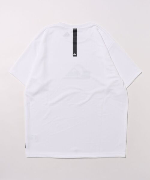 Quiksilver（クイックシルバー）の「COMP LOGO SS /クイックシルバーロゴラッシュガード（水着）（ラッシュガード・メンズ・ブラック/ホワイト/グレー・MEDIUM/X-LARGE/LARGE/SMALL）」の12枚目の写真