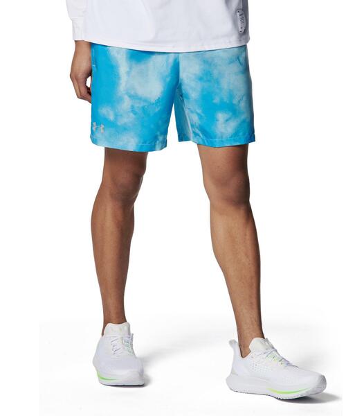 UNDER ARMOUR(アンダーアーマー)の「UAモチベート ウーブン プリント ショーツ(トレーニング/メンズ)(その他パンツ・メンズ・ブルー系・XL/M/L/3XL/S/2XL)」の1枚目の写真